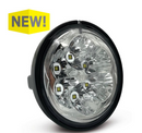 LIGTL5120 - SMALL ROUND LED UPPER HEADLIGHT FOR KUBOTA M6 TRACTORS