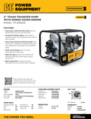 TP-2065HR 2" - TRASH TRANSFER PUMP