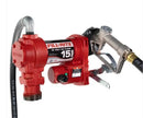 FIL-FR1210H,PUMP 12V 15GPM W/HOSE 3/4X12FT, MANUAL NOZZLE