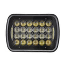 10-20172, SPEEDDEMON - LED - DRIVING LIGHT - 72W - 5X7 SEALED BEAM REPLACEMENT LED HEADLIGHT - BLACK OPS