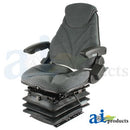 F20A275, SEAT F20 SERIES, AIR SUSPENSION/ARMRES/HEADREST/GRAY CLOTH (ECONOMY)