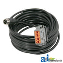 TRM20, CABCAM CABLE, POWER/VIDEO, TRIMBLE AGGPS FMX, CFX/FM-750 OR FM-1000 DISPLAY TO WIRED CAMERA, 20'
