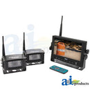 WL56M2C, CABCAM VIDEO SYSTEM, WIRELESS ANALOG (INCLUDES 7" MONITOR & 2 CAMERAS