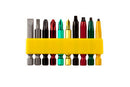 711201, 1 EACH SQ. PHILLIPS SLOTTED 10 PACK COLORED
