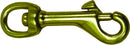 66360, SOLID BRASS BOLT SNAP 1/2" X 3