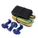 27004, 4 POLE FLAT CONNECTOR 18G WIRE
