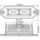 10-20148 4" Slim Scene LED Light - Flush Mount 10-20148