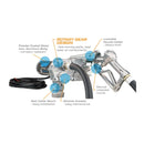 110000-99, PUMP, FUEL 12V 15GPM, MANUAL 3/4", SPIN COLLAR
