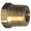 121S-B BRASS SOLID HEX HEAD PLUG;1/4 MPT