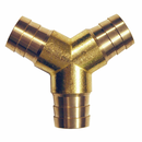123Y-8 BRASS Y CONNECTOR;1/2 HOSE BARB