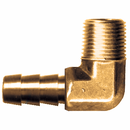 139-4C BRASS 90 ELBOW HBARB;1/4X3/8 MPT