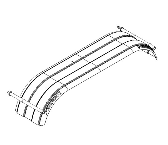 FFM-26006-35 TANDEM FENDER