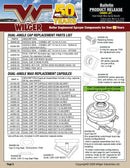 COMBO-JET® DUAL-ANGLE MAX SPRAY NOZZLES