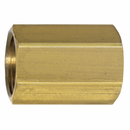 32-4 BRASS COUPLING;1/4F.SAE