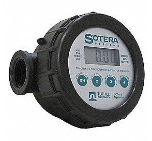 FIL-825,METER, DIGITAL, CHEM 1" 8-76LPM, 4-RESET, 8-TTL