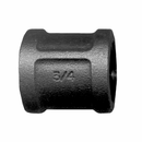 BI-103-E BLK IRON COUPLER;3/4FPT
