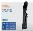 CAFCA0 - Morris Contour & Quantum Side Band Liquid .250 (1" left)