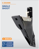 CCAC00 - C-Shank Single Shoot 1"