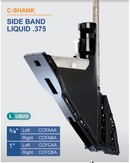 CCFCAA - C-Shank Side Band liquid .375 (1" left)