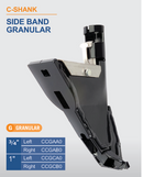 CCGCB0 - C-Shank Side Band Granular (1" right)