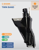 CCHTF0 - C-Shank Twin Band (left)