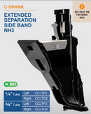 CCJTF2 - C-Shank Extended Separation Side Band NH3 (1/4" left)