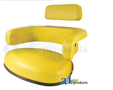 A-TY26545 SEAT CUSHION KIT; 3 PIECE, YELLOW VINYL