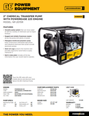 BEPNP-2070R 2" POLY WATER PUMP (KNOCK OFF)