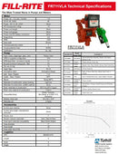 FIL-FR711VLA,PUMP, 115V W/901L METER, 1X18FT HOSE, AUT NOZZLE