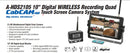 HDS2105, 10" HIGH DEFINITION DIGITAL WIRELESS QUAD CABCAM SYSTEM