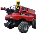 Redekop KAS pre-cleaner installed on Case IH combine