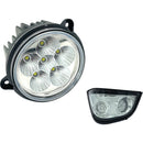 LIGTL8630 - LED Sml Rnd Headlight Insert for John Deere R Series