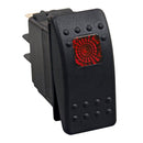 LIGTLSW1-R - LED Rocker/Toggle Switch Red