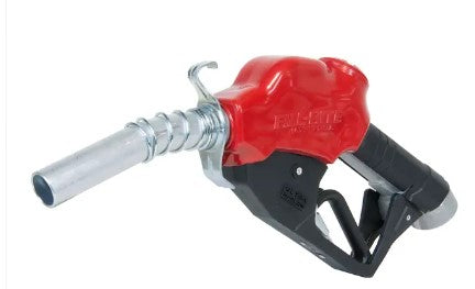 FIL-N100DAU13,AUTO NOZZLE 1" DIESEL 40GPM W/HOOK, RED, NONULC