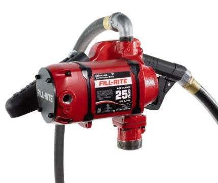 FIL-NX25-120NB-AA,PUMP 120V 25GPM W/HOSE 1X18FT NOZ HIFLO-D CONTINUOUS DUTY, FOR DIESEL