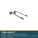 TIN3-038-CT BRANDT harrow tine - 9/16 in, 12 in, 26", 2.5 in