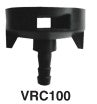 VRC100, VR CAP - SINGLE BARB 1/4"