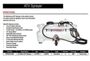 SPWATV25BL, 25 GALLON ATV SPRAYER