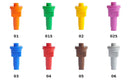 ABJ Air BubbleJet spray tips — all 8 sizes and colors