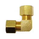 65-4 BRASS COMPRESSION 90 ELBOW;1/4