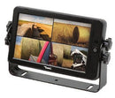A-HDM1646,  9" HIGH DEFINITION WIRED QUAD COLOR TOUCH SCREEN / TOUCH BUTTON MONITOR, 4 CAMERA CAPABILITY, AUDIO SPEAKER, REMOTE CONTROL, 27 PIN WIRE HARNESS