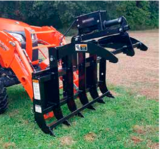 Graptor Rake GMRESCG-48S Electric Sub-Compact Grapple Rake – Saskatoon Agri-Auto ...