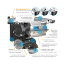 GPI - 171000-01  GPRO 20 GPM 115V FUEL TRANSFER PUMP - 1-INCH OUTLET (GPRO® V20 SERIES)