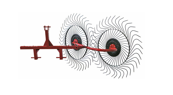 HAY3P2 - 2 Wheel Rake