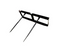HAYFLBS-3000, Front Loader Bale Spears (SPECIAL ORDER)