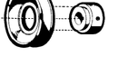 PTP21020045 1-Groove A or B Section Pulley