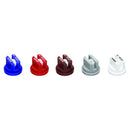 XR80-VK ceramic extended range flat spray tips, VisiFlo color-coded