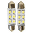 10-20120, SpeedDemon - LED - 3910 Replacement Festoon LED Bulb (39mm) - Pair