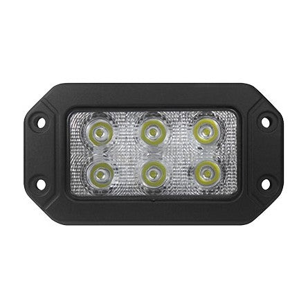 10-20165, SpeedDemon - LED - Work Light - 18w - 618S - Flood - Flush Mount