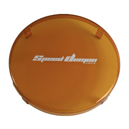 10-30156, SpeedDemon - LED - COVER FOR DOT/SAE 7" Round - Amber